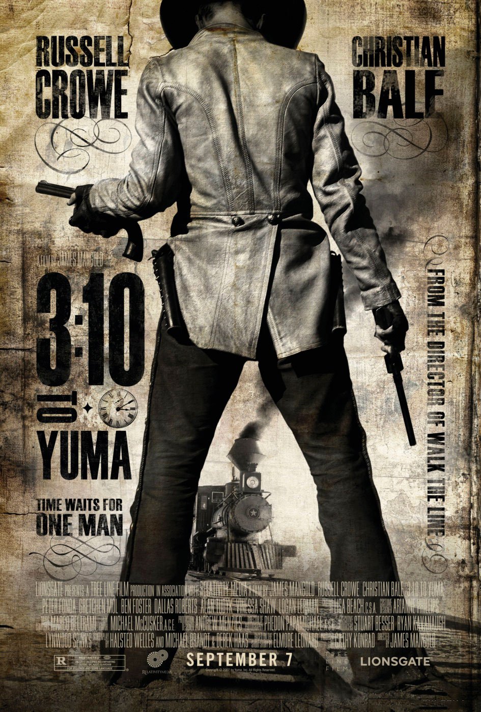 El Tren de las 3:10 - cartel