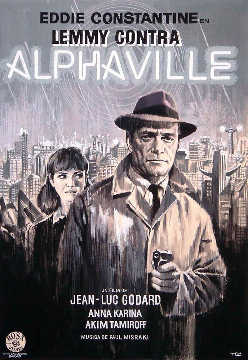 Lemmy contra Alphaville - cartel