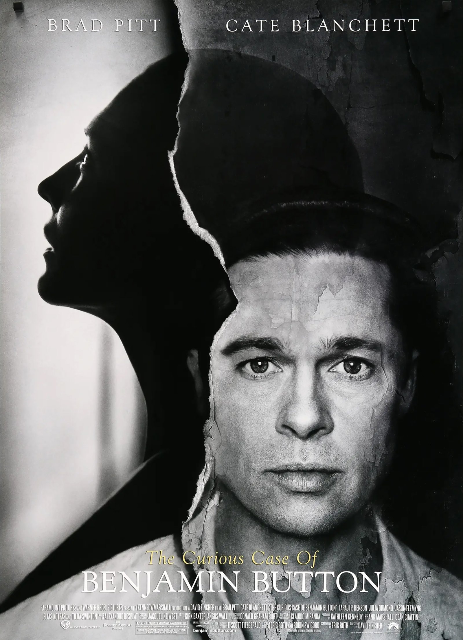 El Curioso Caso de Benjamin Button (The Curious Case of Benjamin Button) - cartel