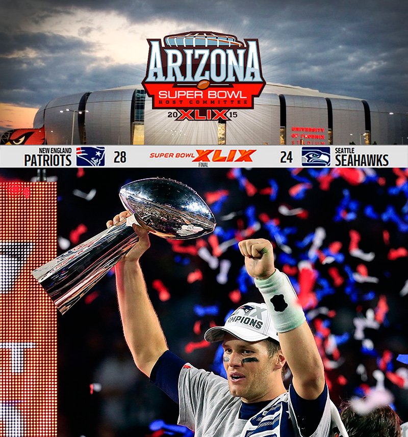 XLIX Super Bowl: un partido épico y la leyenda de Tom Brady - foto