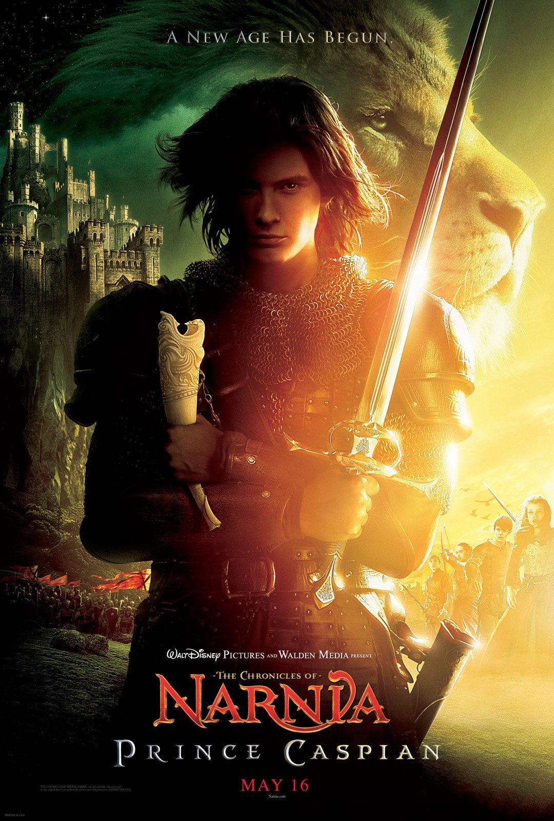Las Crónicas de Narnia: El Príncipe Caspian - cartel