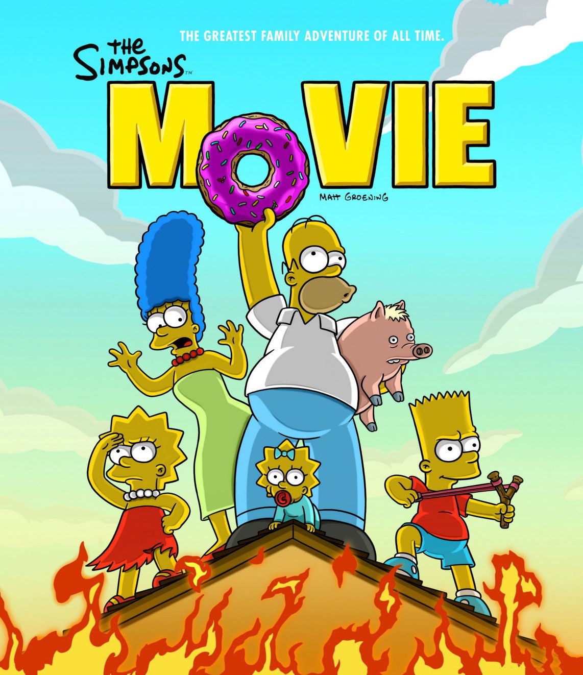 Los Simpson. La película - cartel