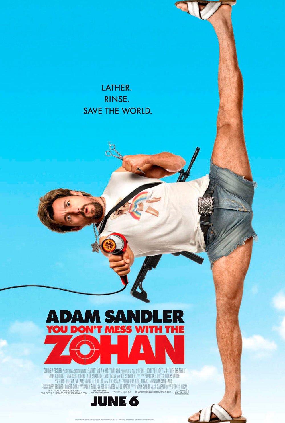 Zohan: Licencia para peinar - cartel