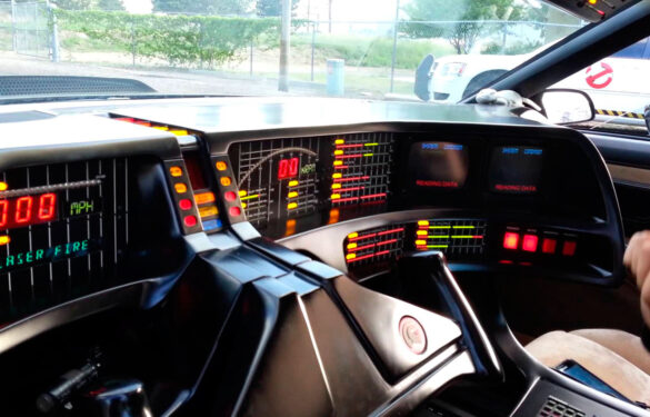 El salpicadero de K.I.T.T.