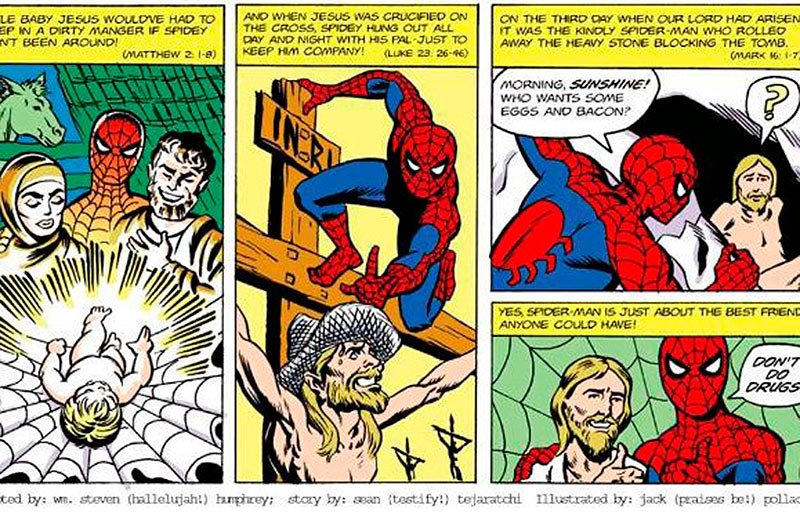 Cómics evangélicos y divergentes