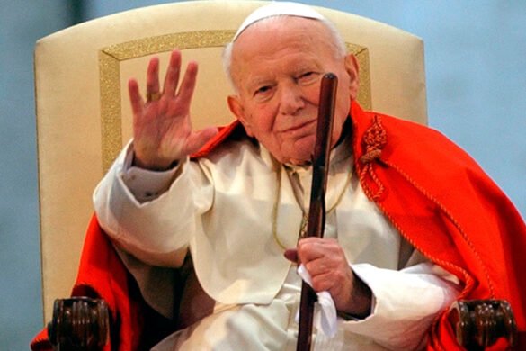 La espichó el Papa Juan Pablo II
