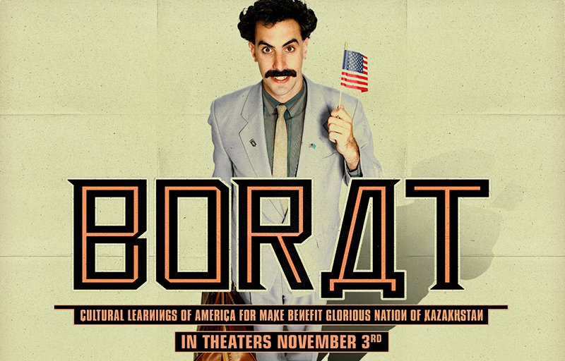 Review ‘Borat (Borat: Cultural Learnings of America for Make Benefit Glorious Nation of Kazakhstan)’, de Larry Charles
