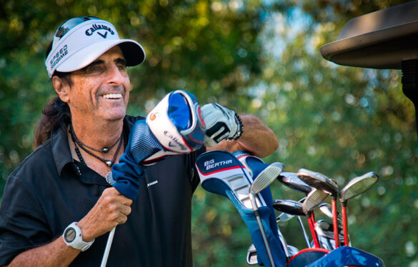 Los músicos y el golf