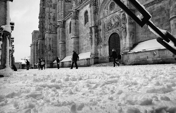 Salamanca, en blanco (y negro)