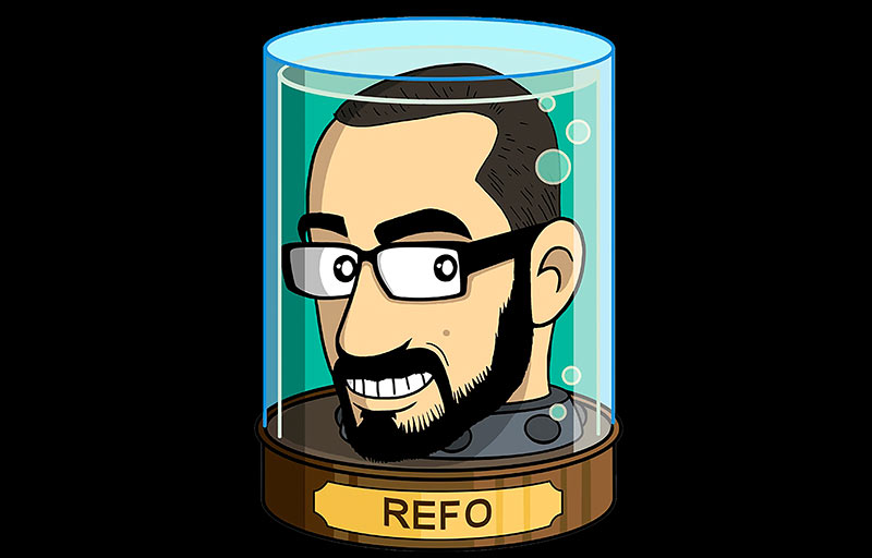 Cabezas parlantes, versión Futurama