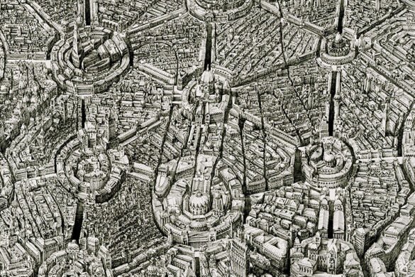 Ben Sack: precisión rotulada urbanística