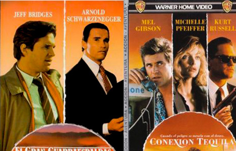 La duplicidad de carátulas en los VHS de los 80