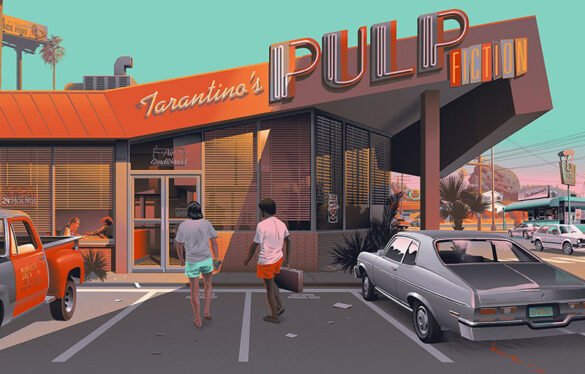 ‘Pulp Fiction’, visto por Laurent Durieux